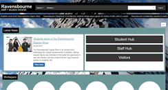 Desktop Screenshot of intranet.rave.ac.uk